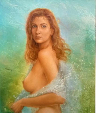 Kárpáti József Akt 70x50cm olaj vászon 144900Ft