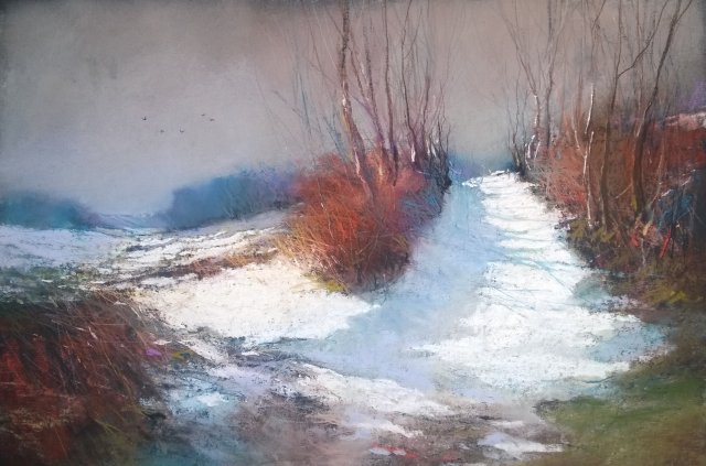 Pósa Ede Somogyi Táj 50x70cm pasztel  245000Ft